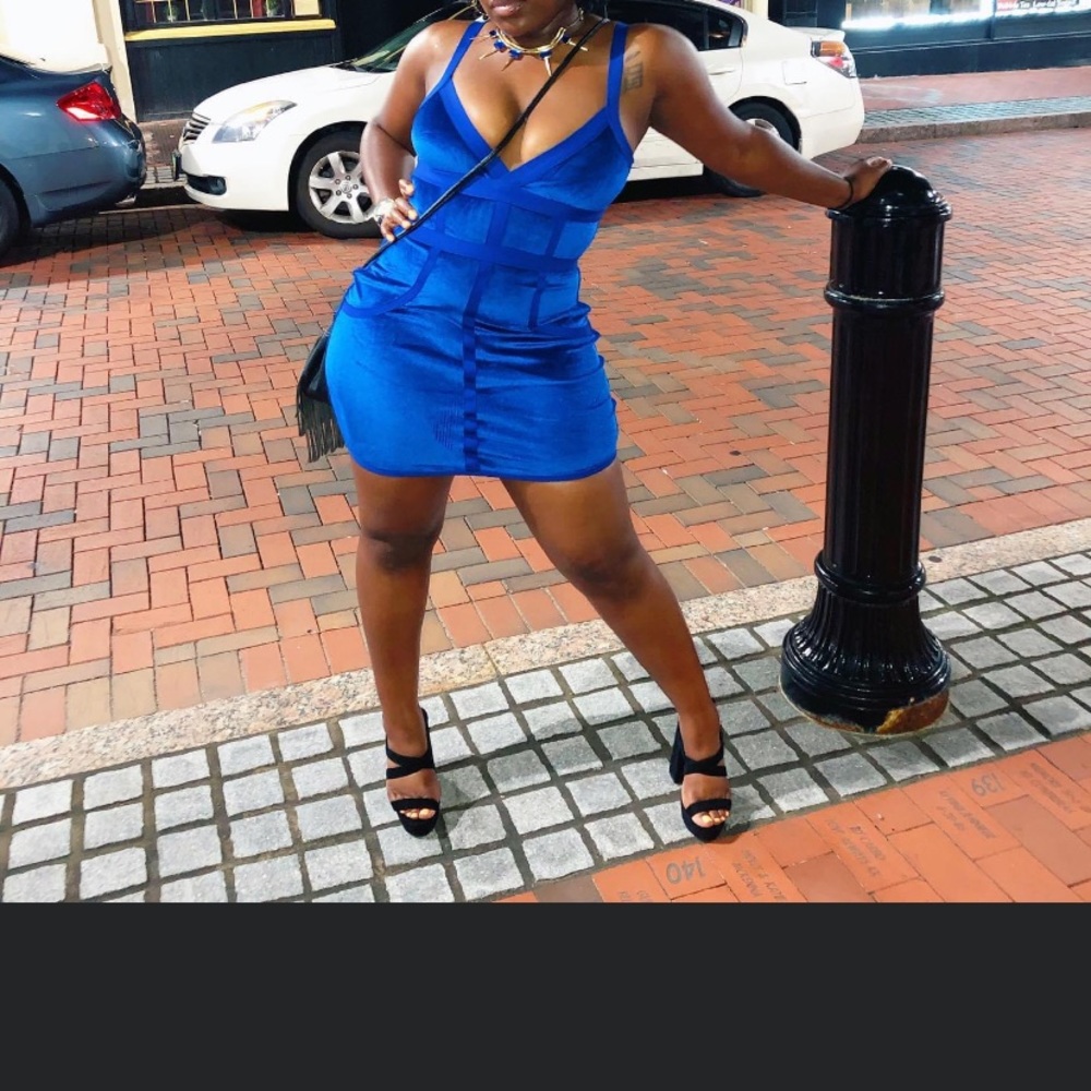 STUNNING ELECTRIC BLUE DRESS🥳🥳